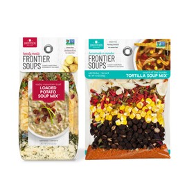 Anderson House Frontier Soups Combo Pack: (1) rocky mountain trail Loaded Potato and (1) south of the border Tortilla