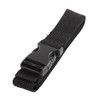 uxcell Travel Side Release Buckle Bag Luggage Strap 1M Long 25mm Width Black