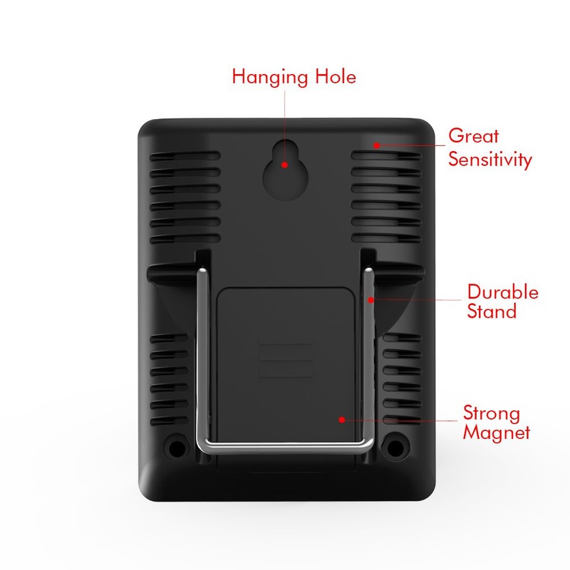 Baldr Mini Digital Thermometer with Temperature and Humidity Display Comfort