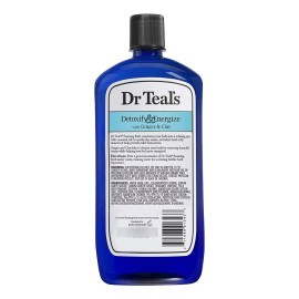 Dr Teals Foaming Bath With Pure Epsom Salt, Detoxify  Energi