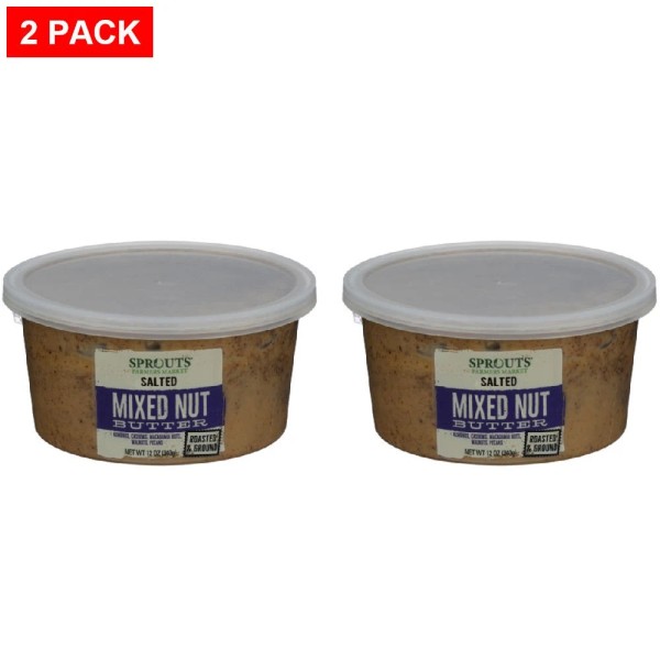 Sprouts 2 Pack - Sprouts Salted Mixed Nut Butter 12