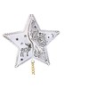TEMPELWELT 2 x Decorative Star Tree Pendants, 77 cm Long,