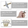 Pack of 10 Spring Folding Dowels M6 Spring Folding Dowels