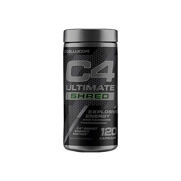 Cellucor C4 ULTIMATE SHRED Pre Workout Energy 120 caps BURN