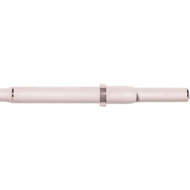 QVC T3 SinglePass Curl X 1" Ceramic Extra-Long Barrel Curling Iron - Color: Pink