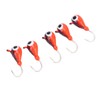 5 PCS Ice Fishing Jigs Kit Winter Fishing Perch Hooks