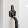 Hammer and Tongs - Antique Fleur De Lis Door Handle