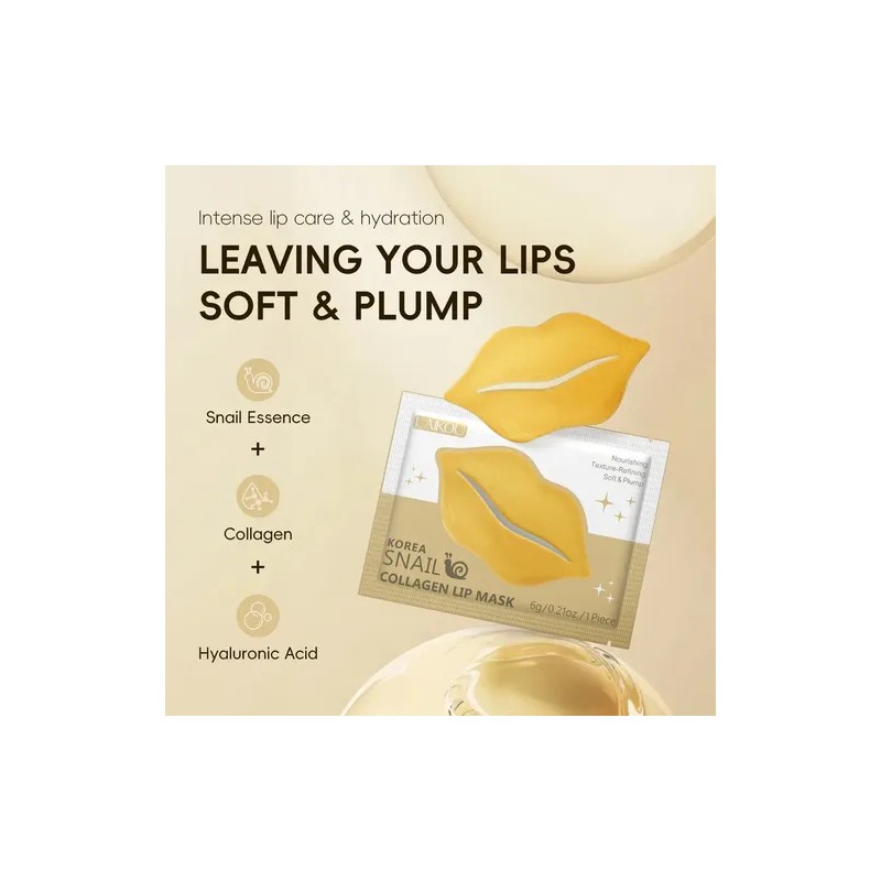 Mascarilla Labial Laikou Con Colágeno De Caracol, Zql1