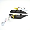 ECAHAYAKU Front Led Fender Side Marker Light Switchback White/Amber Turn