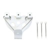 Fukui Metal Crafts F-306S5 Iron Safety X Hook, Large, White,