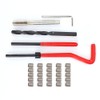 30Pcs Thread Repair Kit Stainless Steel Twisted Drill Wrench Threaded