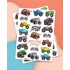 xo, Fetti xo, Fetti Monster Truck Party Supplies Temporary Tattoos