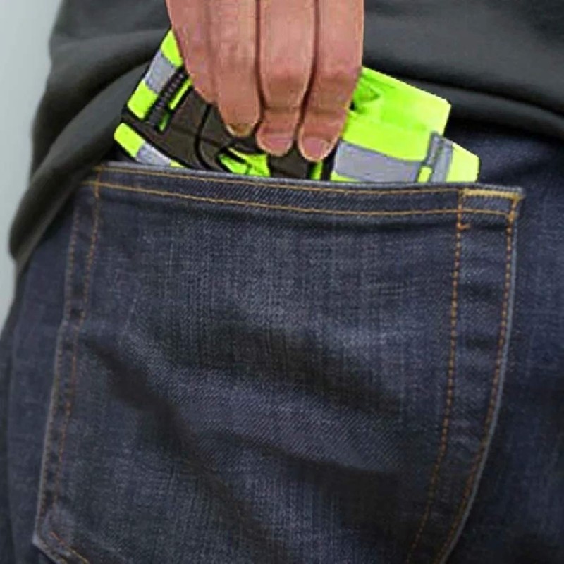 Doyeemei Safety Vest, Reflective Vest, Fluorescent Belt, Night Work Clothes,