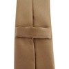 TigerTie Slim Satin Tie in Solid Colour in Various Colours