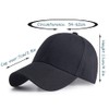 Ritte Peaked Cap, Adjustable Baseball Cap, Plain Baseball Cap, Unisex