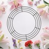Qianruida 4 Pack 12 inch Metal Wreath Frame Wire Wreath