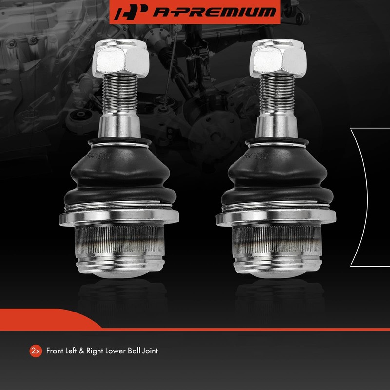 A-Premium 2 x Front Lower Ball Joint, Compatible with Hummer