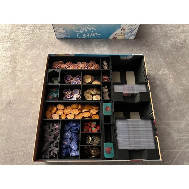 Creature Caravan Deluxe Edition Board Game - Organizer / Insert