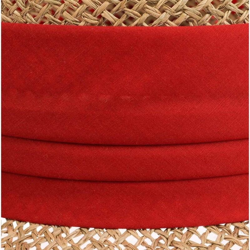 Seeberger Beach Summer Straw Cap Sun Cap Beach Cap (One