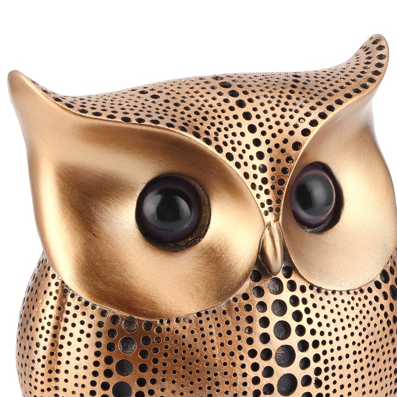 Owl Statue Figurine Ornament Innovative Resin Animal Sculpture Art Crafts