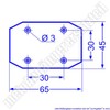 Aspöck Flexipoint I 1 21-6512-007 Position Light White