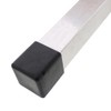 50 mm Square Rubber Protective Caps End Caps Stopper for
