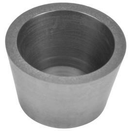 Graphite Crucible Metal Liquid Melting Mixing Tool for Geology Experiment Analysis Diameter 35 x height 22mm graphite crucible without cover