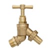 UKDeals Direct® Outdoor 1/2'' Garden Tap, Through Tube, Wall Flange