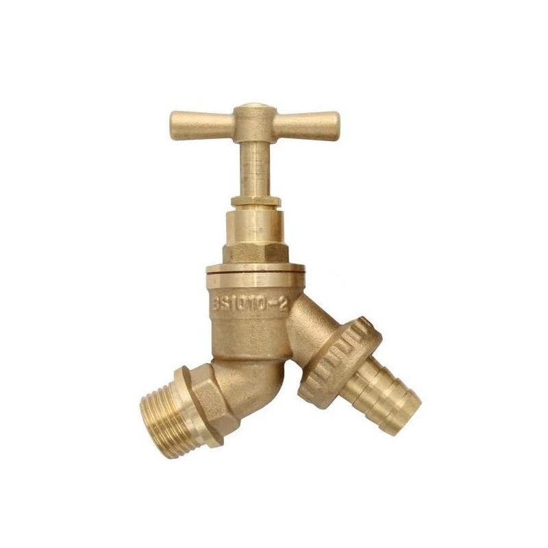 UKDeals Direct® Outdoor 1/2'' Garden Tap, Through Tube, Wall Flange