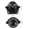 Parliky Vehicle Mount Dashboard Compass Ball Durable Car and Boat