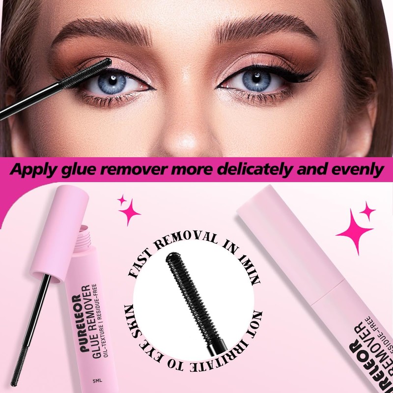 Cluster Lashes Glue Bond and Seal + Cluster Eyelash Remover