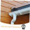 Operitacx Leaf Strainer Gutter Guard 6 Pack Downspout Filter Gutter