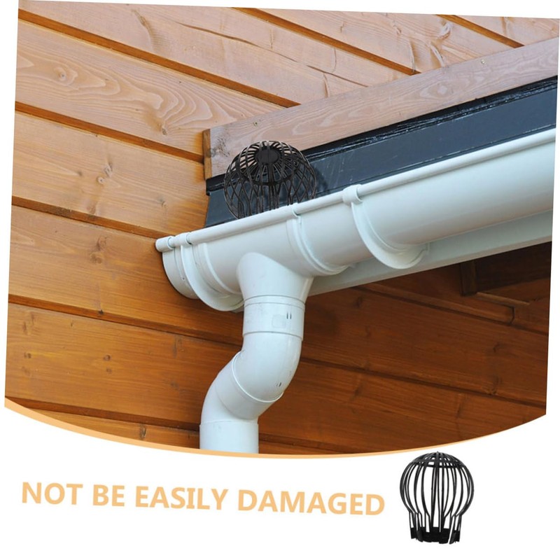 Operitacx Leaf Strainer Gutter Guard 6 Pack Downspout Filter Gutter