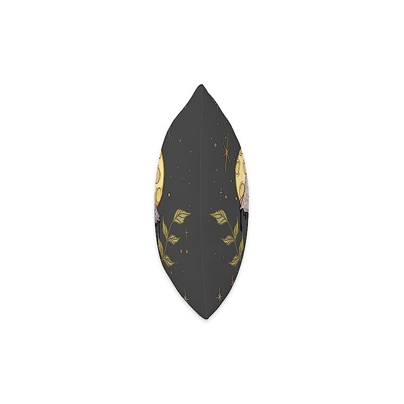 Inky Cap Ink Cap Moon Foraging Mushrooms Throw Pillow