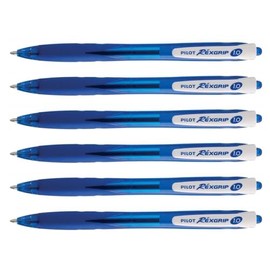 Pilot Rexgrip Ballpoint Pen with Medium Tip 1.0 mm Blue Ink (Each)