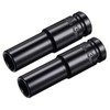 TA-VIGOR 2Pcs Deep Impact Socket, 1/2 Inch Drive by 13mm