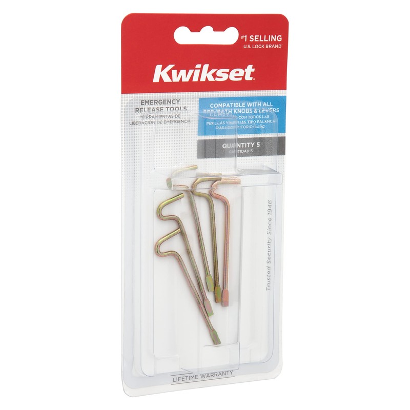 Kwikset Emergency Release Key Tool Kit for Privacy Door Handle