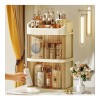 Organizador De Maquillaje 3 Capas Con Puerta Transparente
