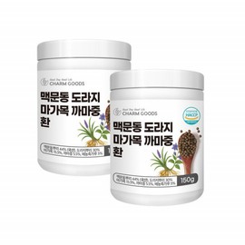 Charm goods Domestic Maekmun-dong bellflower rowan ash and blackcurrant pills 150g (2 packs) / 국산 맥문동 도라지 마가목 까마중 환 150g 2통