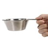 HAC HAC3809 Shera Cup, 10.1 fl oz (300 ml), Silver