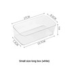 Desk Drawer Organizers Set – Clear Plastic Storage Bins for