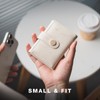 Vulkitty Small Wallet for Women, Trifold Cute Ladies Leather Wallet