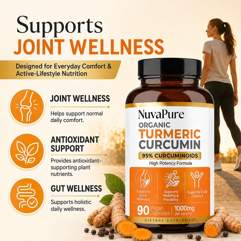 Nuvapure Turmeric with Black Pepper