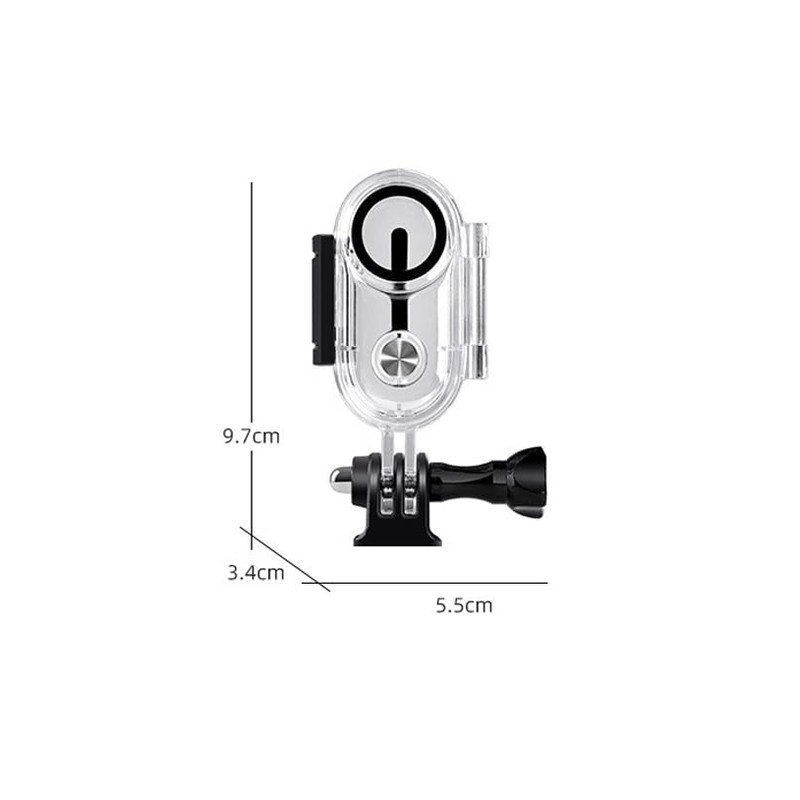 PALUMMA Underwater Photography Shell for Insta360 GO 3, Underwater Diving