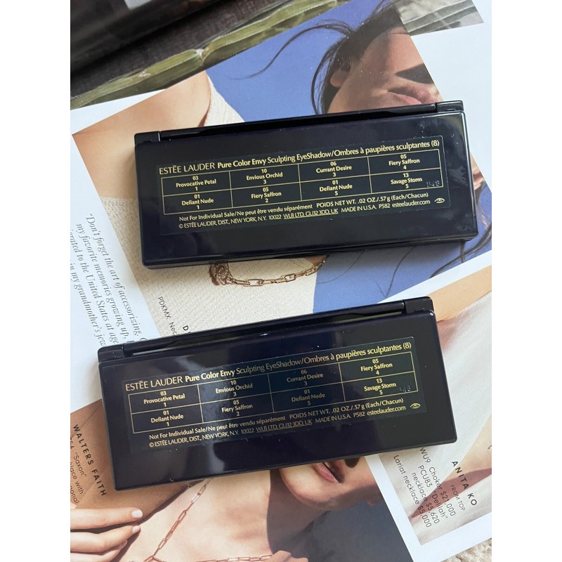 Eyeshadow 2x Estée Lauder Pure Color Envy Sculpting Eyeshadow Palette