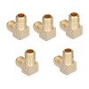 5Pcs Air Compressors Elbow Portable Mute Fitting Frequency Conversion Pneumatic