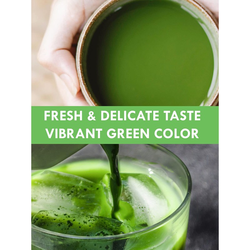 TeeLux Matcha Green Tea Powder, Premium First Harvest Culinary Grade
