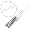 Luatoxry 3Pcs Fishing Bait Needle Set, Aluminum Alloy Baiting Needle