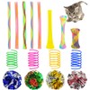 AIMICOCA Pack of 30 Cat Toy Set, Colourful Cat Toy