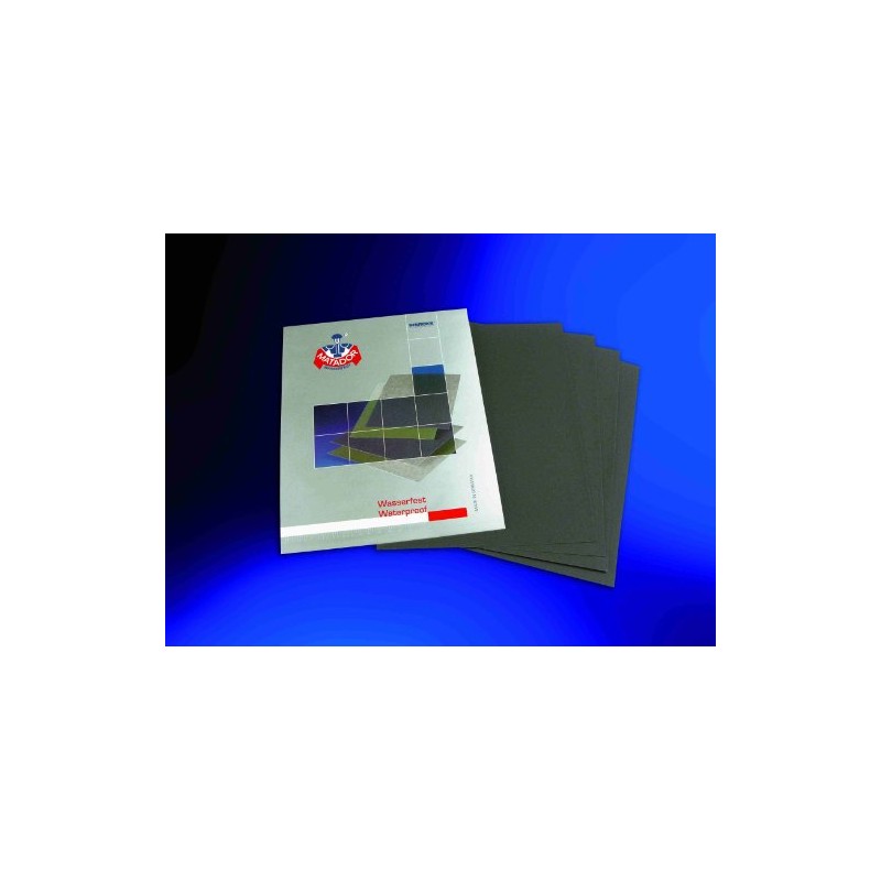 Wet and Dry Sandpaper 1500grit 5 Sheets 230 x 280mm